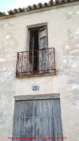 Cortijo Bajo de Torrealczar. Balcn y puerta