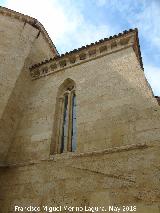 Iglesia de San Lorenzo. Ventana gótica
