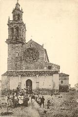 Iglesia de San Lorenzo. Foto antigua