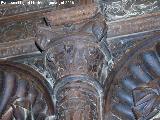 Catedral de Jaén. Coro. Anunciación o Encarnación. Capitel derecho