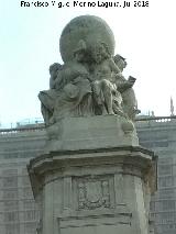 Monumento a Miguel de Cervantes. 