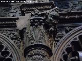 Catedral de Jaén. Coro. Nacimiento de Jesús. Capitel derecho