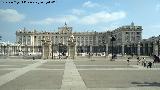 Palacio Real. Plaza de la Armera. 