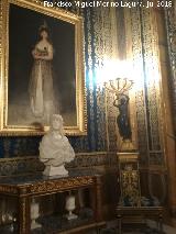 Palacio Real. Antecmara de Carlos III. Reina Mara Luisa de Parma de Goya