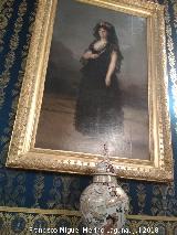 Palacio Real. Antecmara de Carlos III. Reina Mara Luisa de Parma de Goya