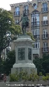 Estatua de Cervantes. 