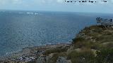 Mirador del Faro de Santa Pola. Con la Isla de Nueva Tabarca al fondo