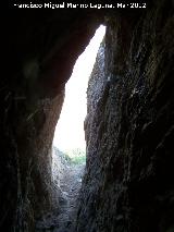 Cuevas de las Encantadas. Cueva izquierda