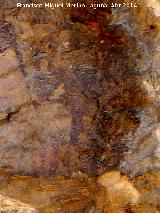 Pinturas rupestres de la Cueva del Engarbo I. Grupo II. Panel VIII. 