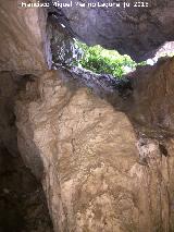Cueva neoltica de los Corzos. Salida