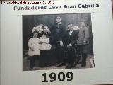 Casa Juan Cabrilla. Fundadores en 1909