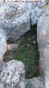 Cueva artificial de la Pea I. Cmara