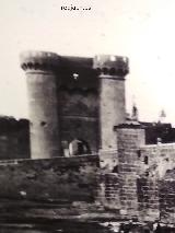 Puerta de San José. Foto de finales del siglo XIX. Foto de la Colección de Carlos Sánchez