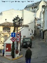 Calle Cuesta de la Amargura. 
