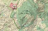 Cerro de Hornos. Mapa