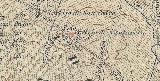 Cortijo de Cantarero. Mapa antiguo