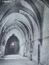 Monasterio de Piedra. Claustro. Foto antigua
