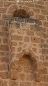 Monasterio de Piedra. Torre del Homenaje. Matacn de la puerta de acceso a la torre