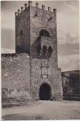 Monasterio de Piedra. Torre del Homenaje. Foto antigua