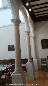 Monasterio de Piedra. Biblioteca. Columnas