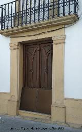 Casa de la Calle Toribio Herrero n 16. Puerta