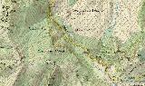 Cortijo de los Villares. Mapa