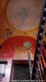 Casa Museo de Arte Andalus. Frescos de las escaleras