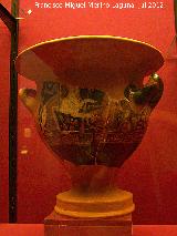 Castellones de Ceal. Crtera griega de campana. Museo Arqueolgico de beda
