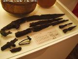 Tumba ibrica 5/617. Armamento. Museo Provincial de Jan