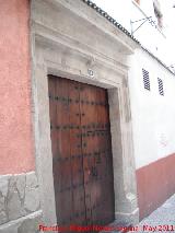 Casa de la Calle Bernardo Lpez n 11. 