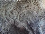 Petroglifos rupestres del Covacho Partido. 