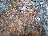 Pinturas rupestres de la Cueva de los Soles Abside I. 