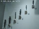 Museo Arqueolgico de Linares. Exvotos de hombres, Bronce, siglos IV-II a.C. Collado de los Jardines - Santa Elena y Cueva de la Lobera - Castellar