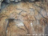 Pinturas rupestres de la Cueva de los Soles Abside VII. Puntos