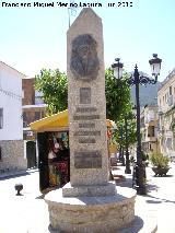 Monumento al Maestro Jimnez Prez Manolete. 