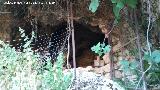 Cueva del Pesebre. Entrada