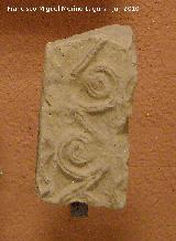 Los Morrones. Fragmento visigodo siglos VI-VII. Museo Provincial de Jan