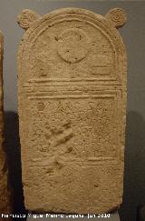 Cortijo de Timoteo. Estela funeraria siglo II. Museo Arqueolgico Provincial de Jan