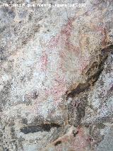 Pinturas rupestres de la Cueva Secreta Grupo II. Antropomorfo