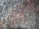 Pinturas rupestres de la Cueva Secreta Grupo I. 