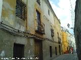 Casa de la Calle Jaboneras n 10. Fachada a la Calle Merced Alta
