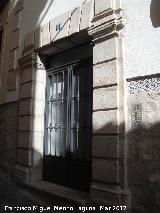 Casa de la Calle Jaboneras n 6. 