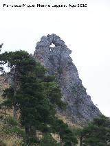 Cerro de Gontar de Santiago. Formacin rocosa