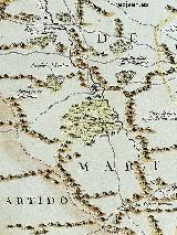 Aldea Monte Lope lvarez. Mapa del Partido de Martos 1735