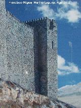 Castillo de la Villa. Torre Almedina. Reconstrucción virtual