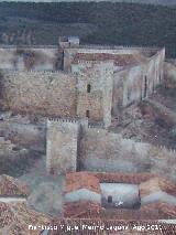 Castillo de la Villa. Torre Almedina. Reconstrucción virtual