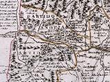 Castillo de Aldehuela de Andjar. Mapa 1787