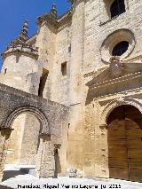 La Mota. Iglesia Mayor Abacial. Puerta del Deán. 