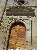 La Mota. Iglesia Mayor Abacial. Puerta del Deán. 