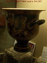 Necrpolis ibrica de Piquia. Crtera. Museo Arqueolgico Ciudad de Arjona